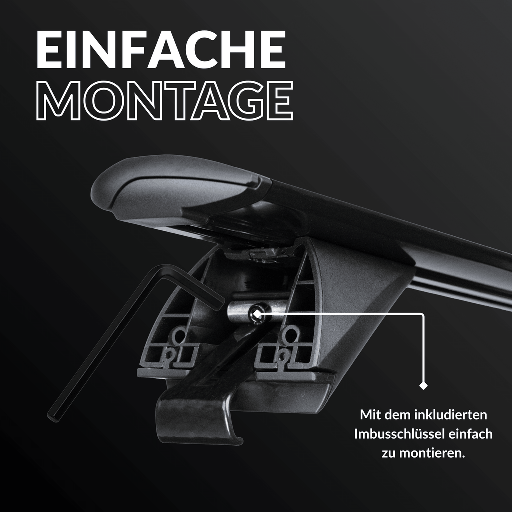 OWEN® Dachträger 5.0 PRO für offene Reling - OWEN