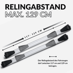 OWEN® Dachträger 5.0 PRO für offene Reling - OWEN