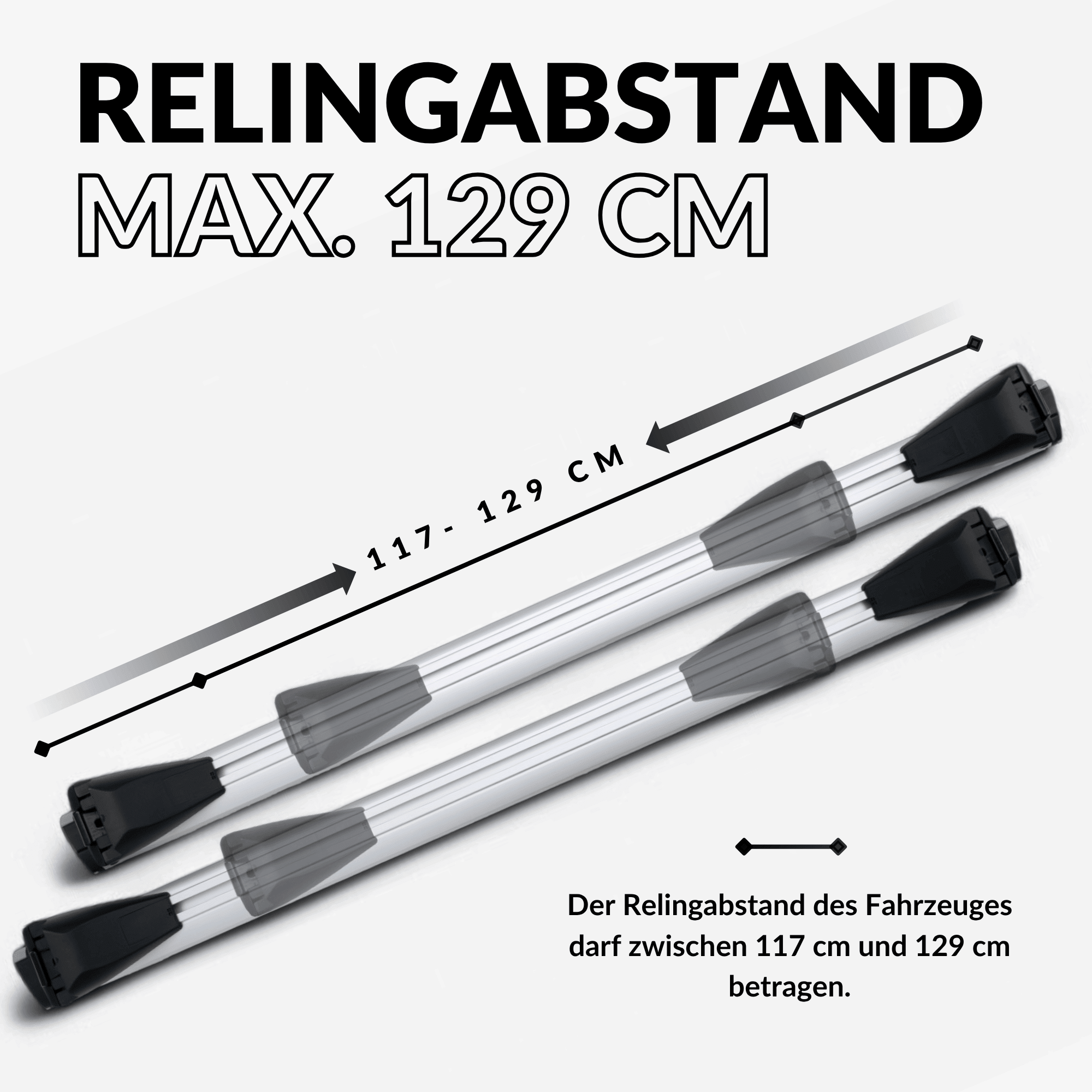 OWEN® Dachträger 5.0 PRO für offene Reling - OWEN