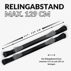 OWEN® Dachträger 5.0 PRO für offene Reling - OWEN