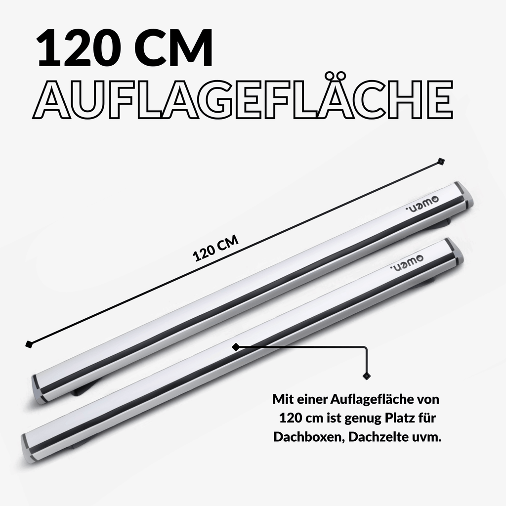OWEN® Dachträger 5.0 PRO für offene Reling - OWEN