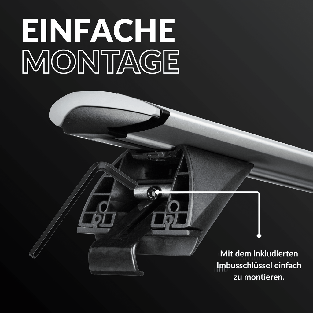 OWEN® Dachträger 5.0 PRO für offene Reling - OWEN