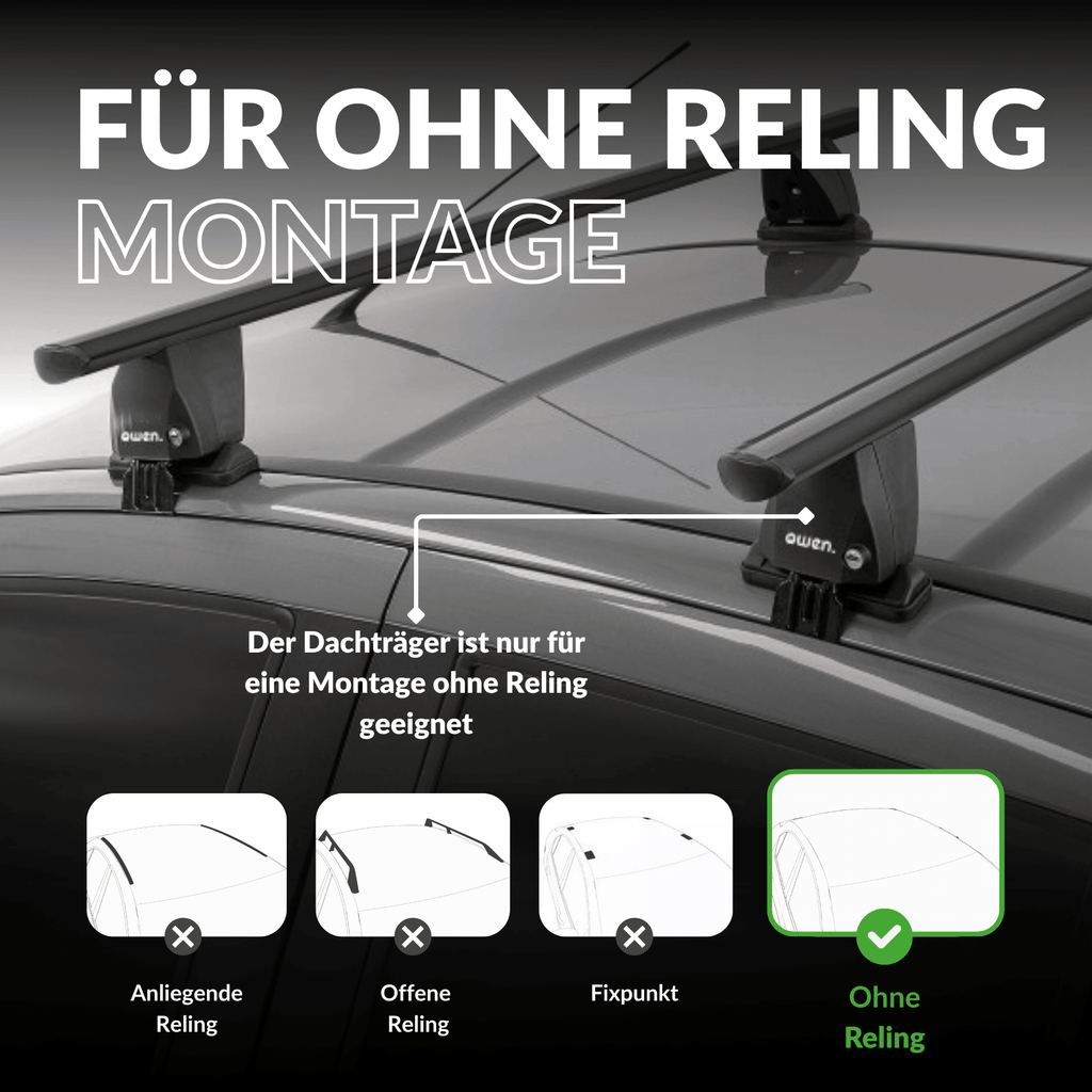OWEN® Dachträger 6.0 für Dach ohne Reling - OWEN