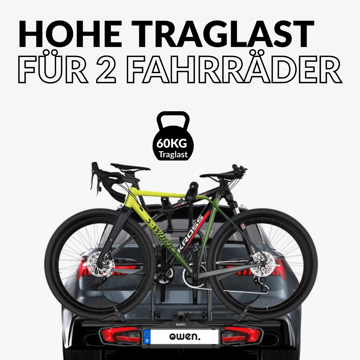 OWEN® Kupplungs - Fahrradträger (Vorgängermodell) - OWEN