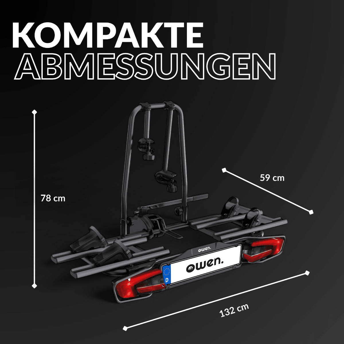 OWEN® Kupplungs - Fahrradträger (Vorgängermodell) - OWEN