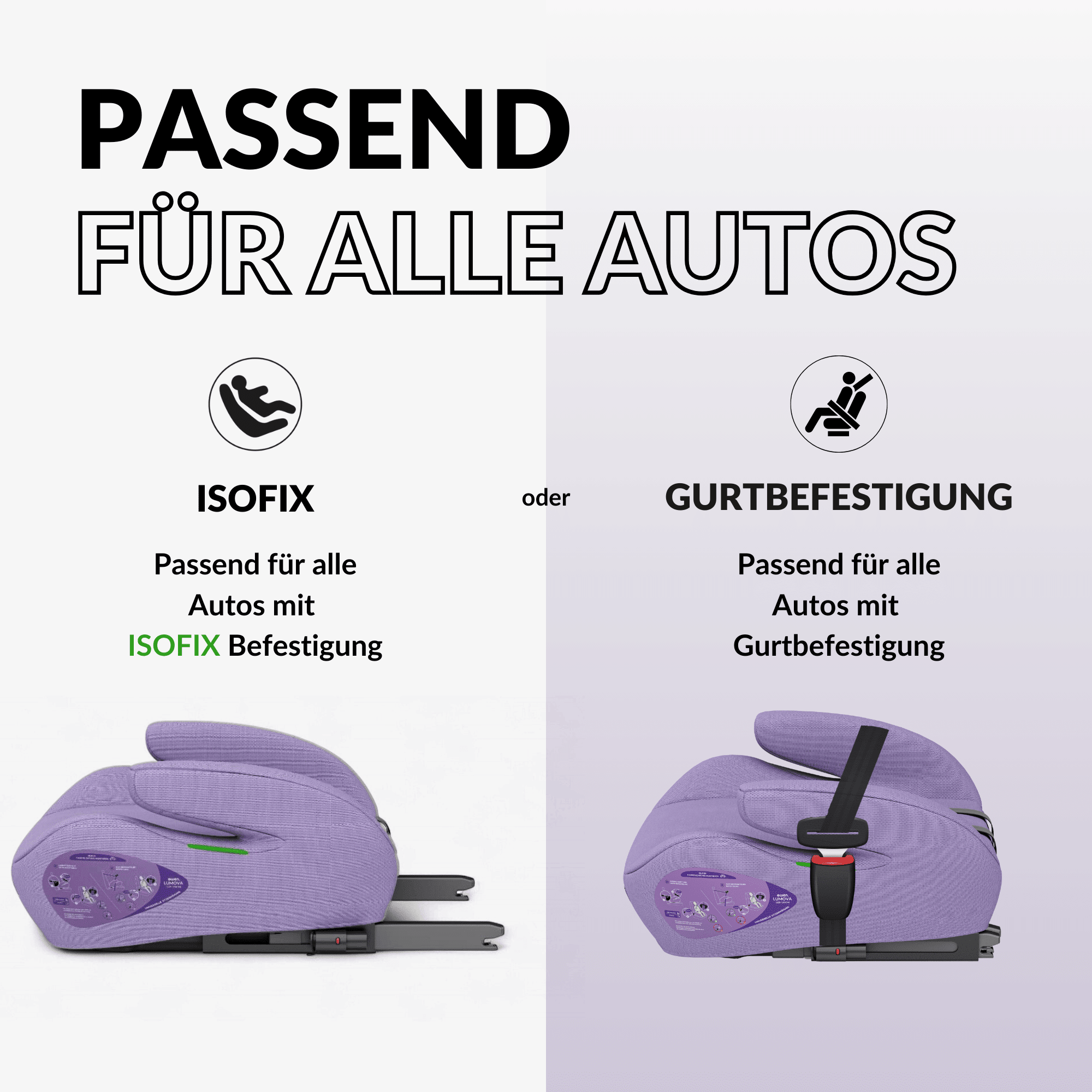 OWEN® Lumova Basic Kindersitz mit ISOFIX - OWEN
