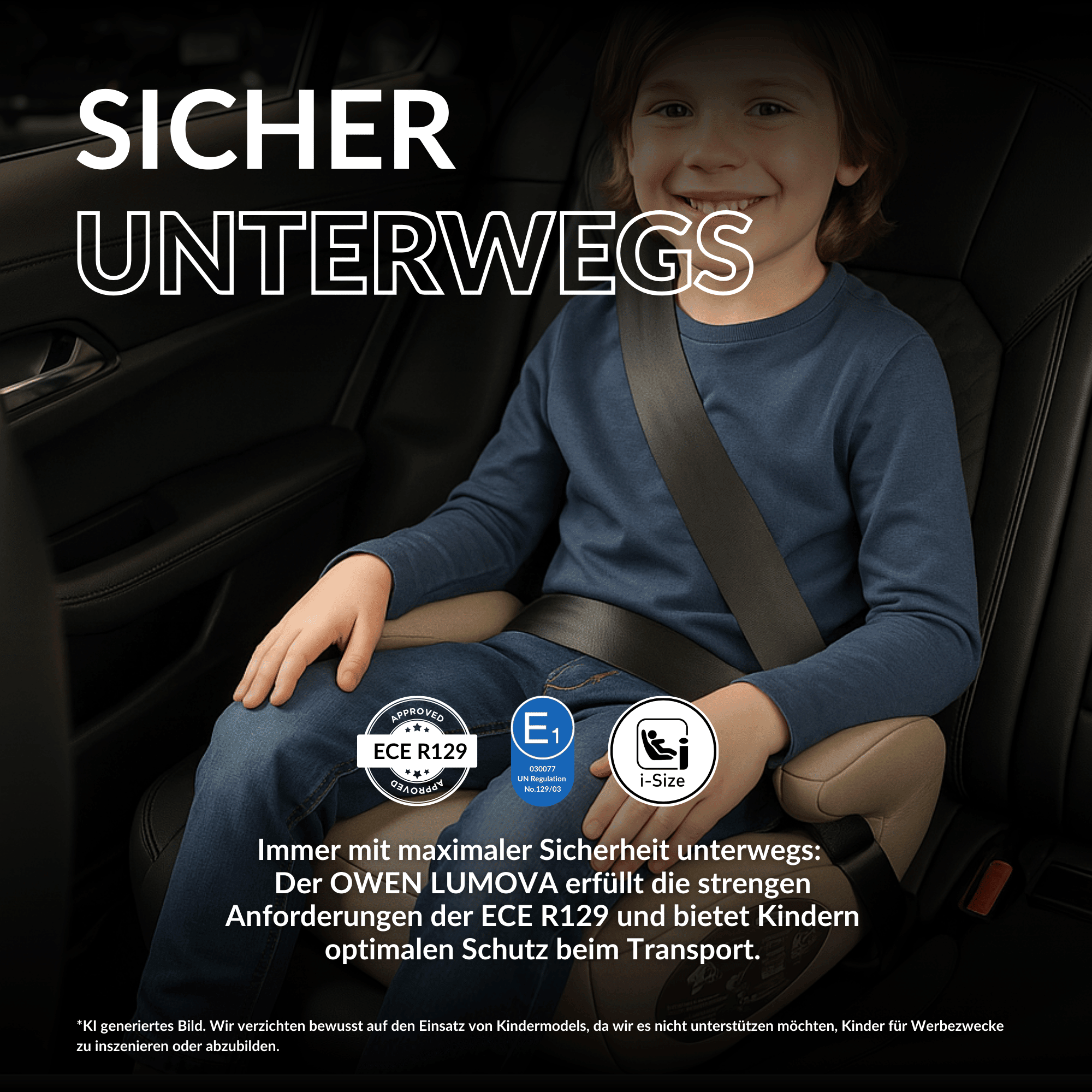 OWEN® Lumova Basic Kindersitz mit ISOFIX - OWEN
