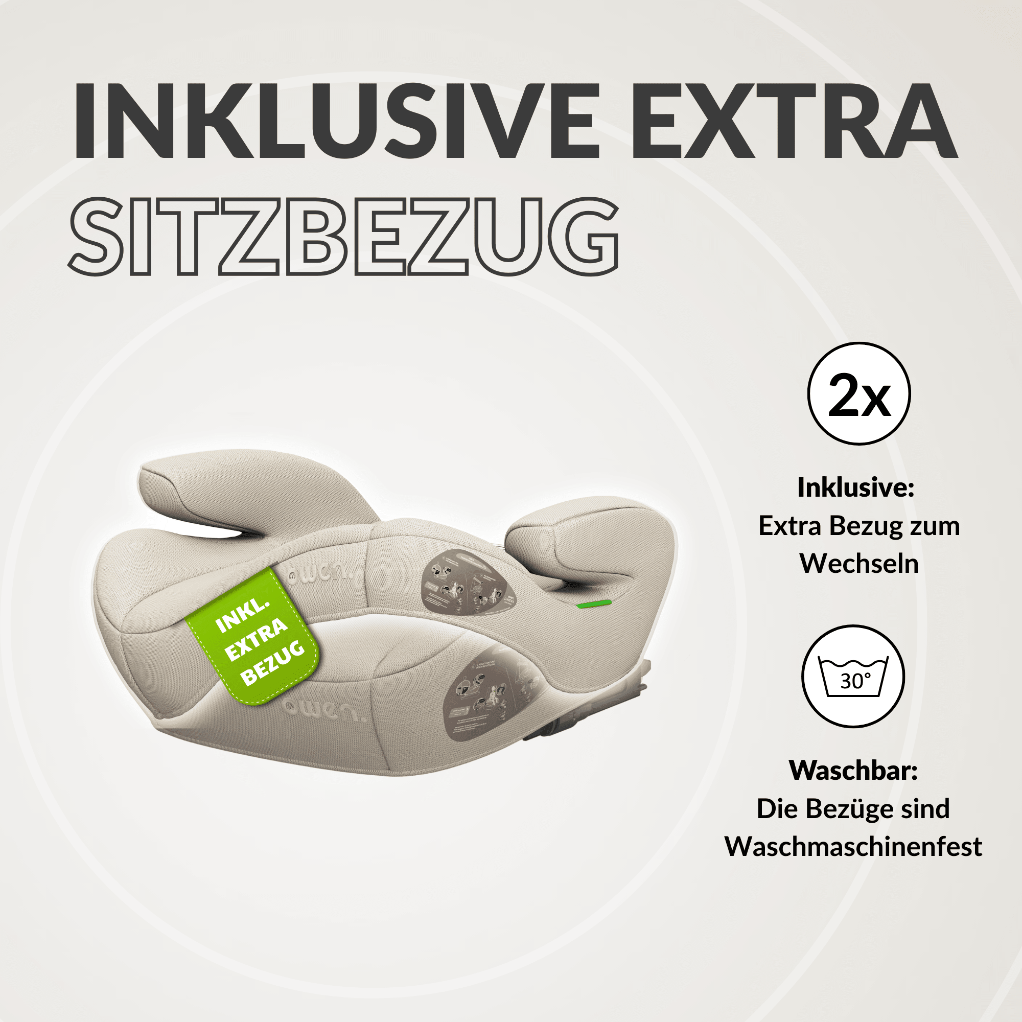 OWEN® Lumova Basic Kindersitz mit ISOFIX - OWEN