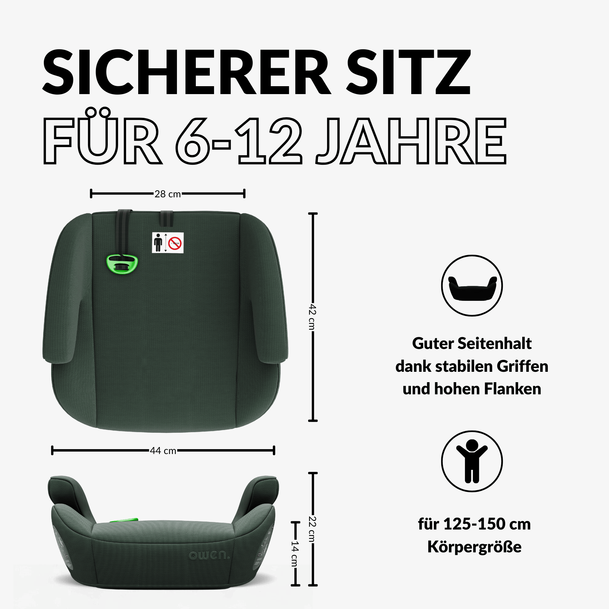 OWEN® Lumova Basic Kindersitz mit ISOFIX - OWEN