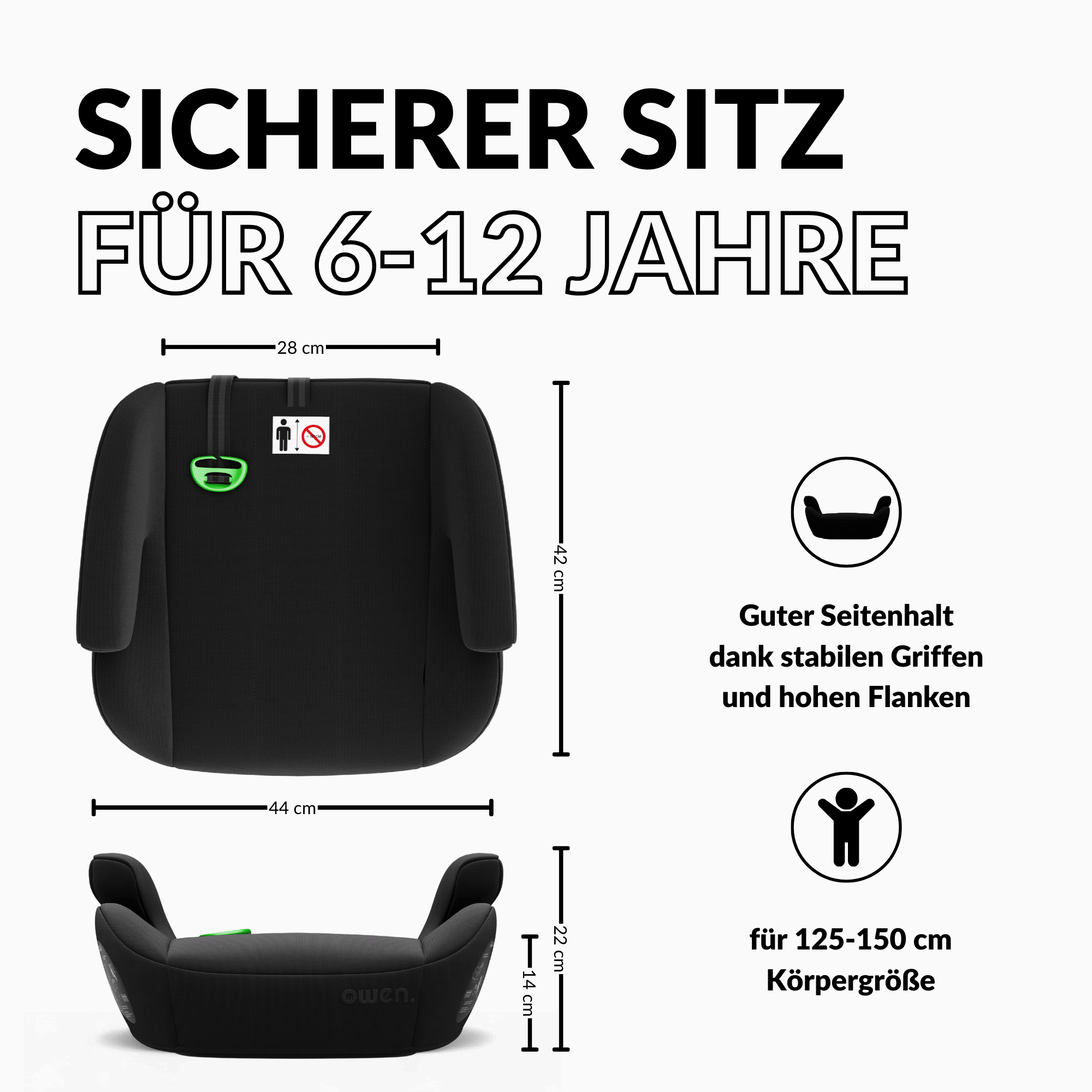 OWEN® Lumova Basic Kindersitz mit ISOFIX - OWEN