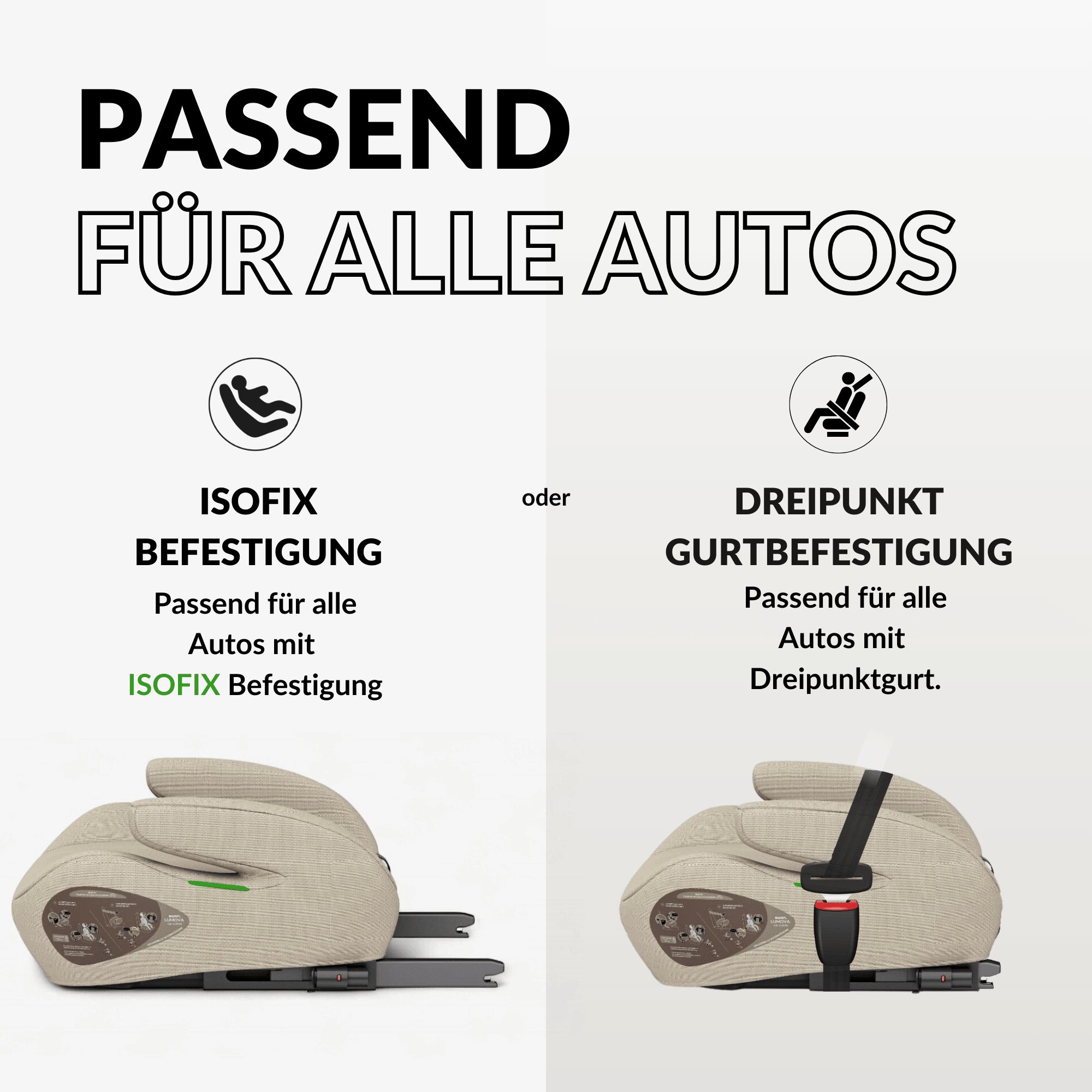 OWEN® Lumova Basic Kindersitz mit ISOFIX - OWEN