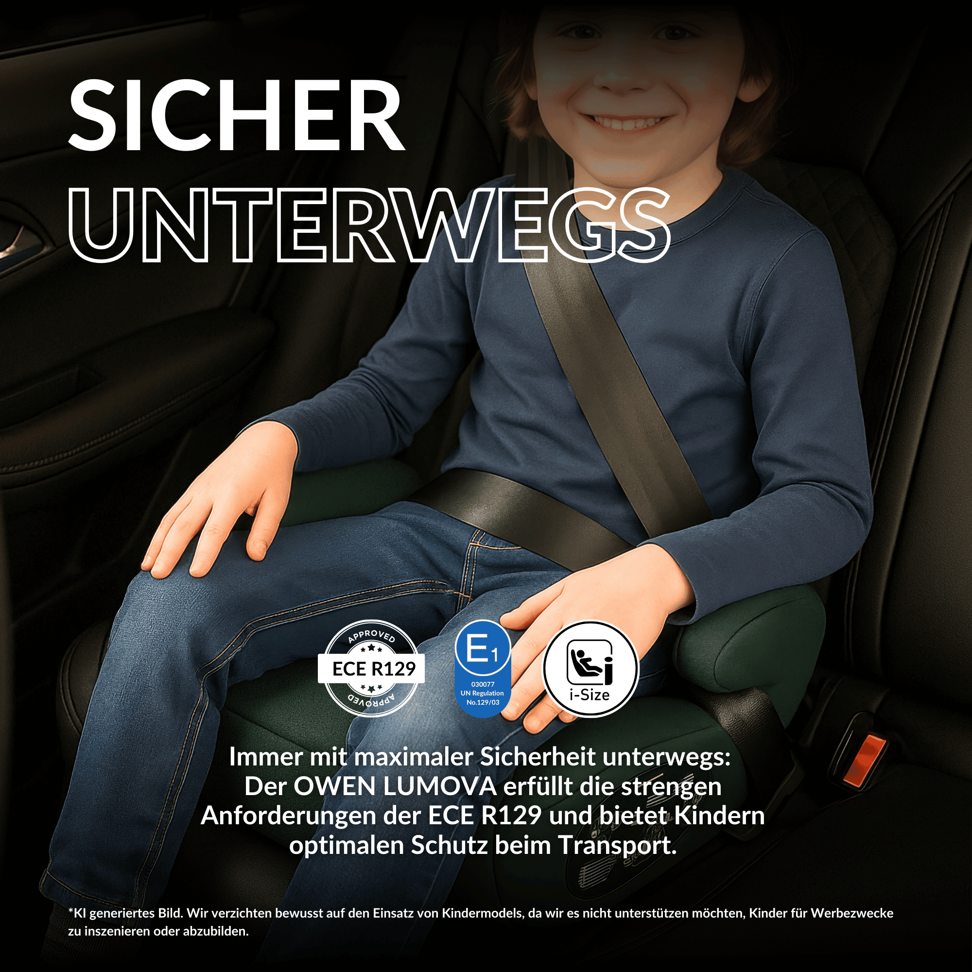 OWEN® Lumova Basic Kindersitz mit ISOFIX - OWEN