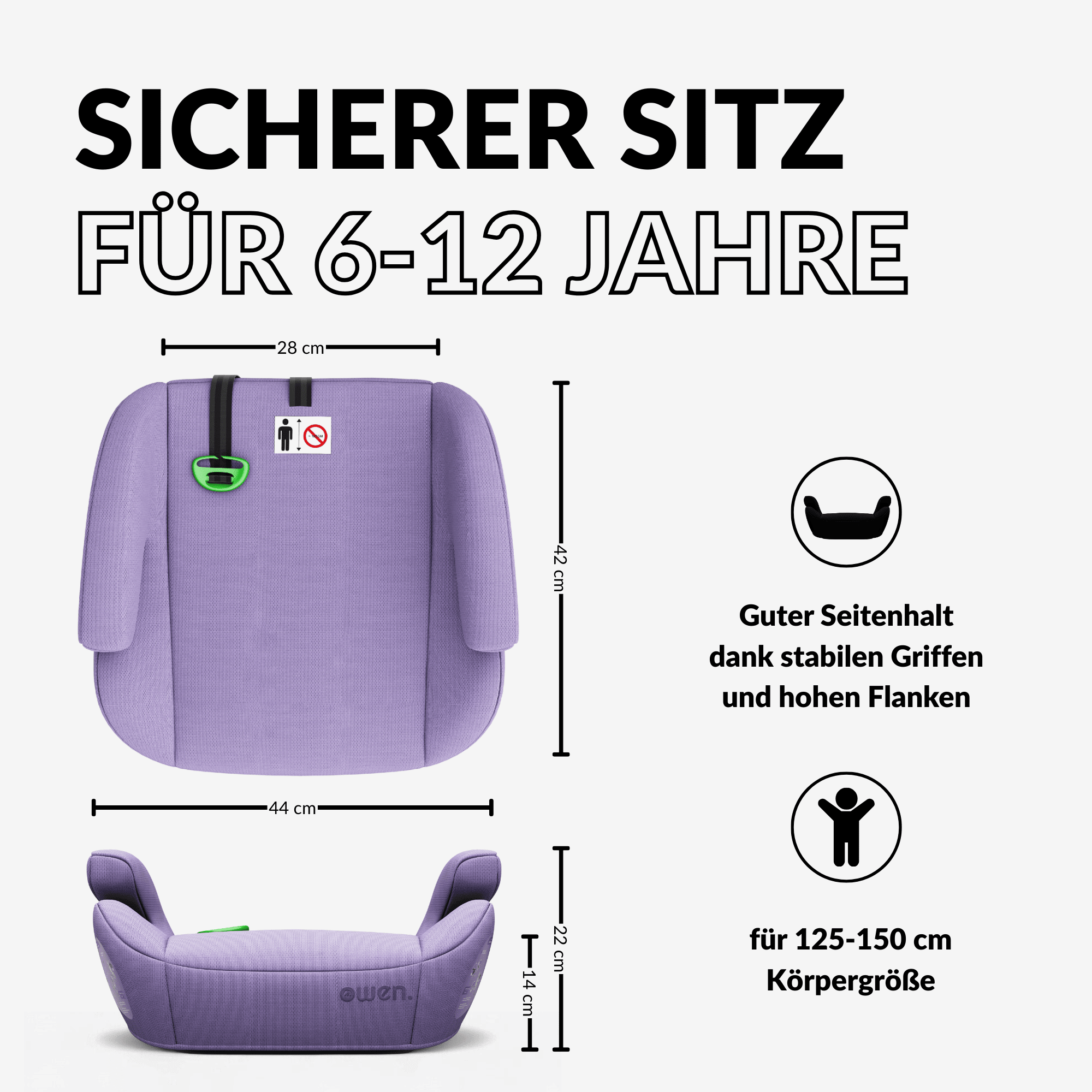 OWEN® Lumova Basic Kindersitz mit ISOFIX - OWEN