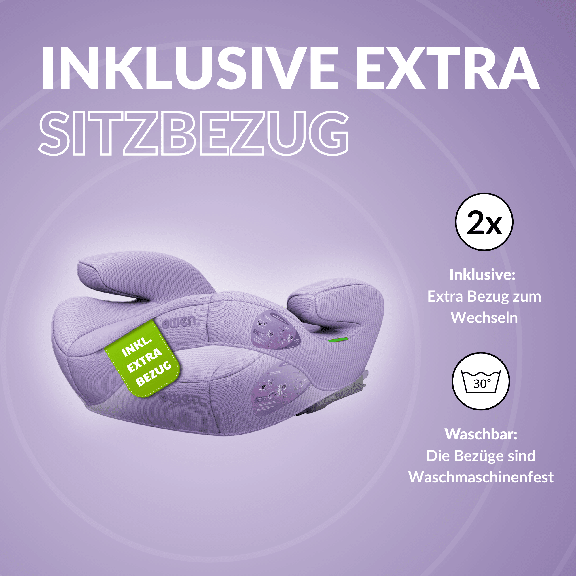 OWEN® Lumova Basic Kindersitz mit ISOFIX - OWEN
