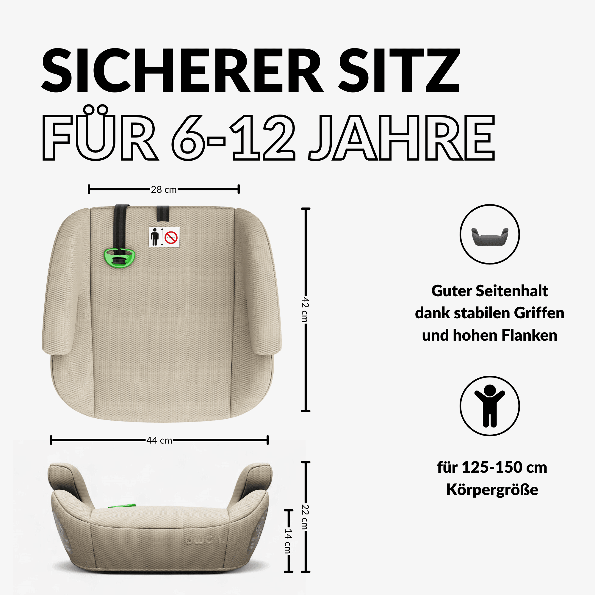 OWEN® Lumova Basic Kindersitz mit ISOFIX - OWEN