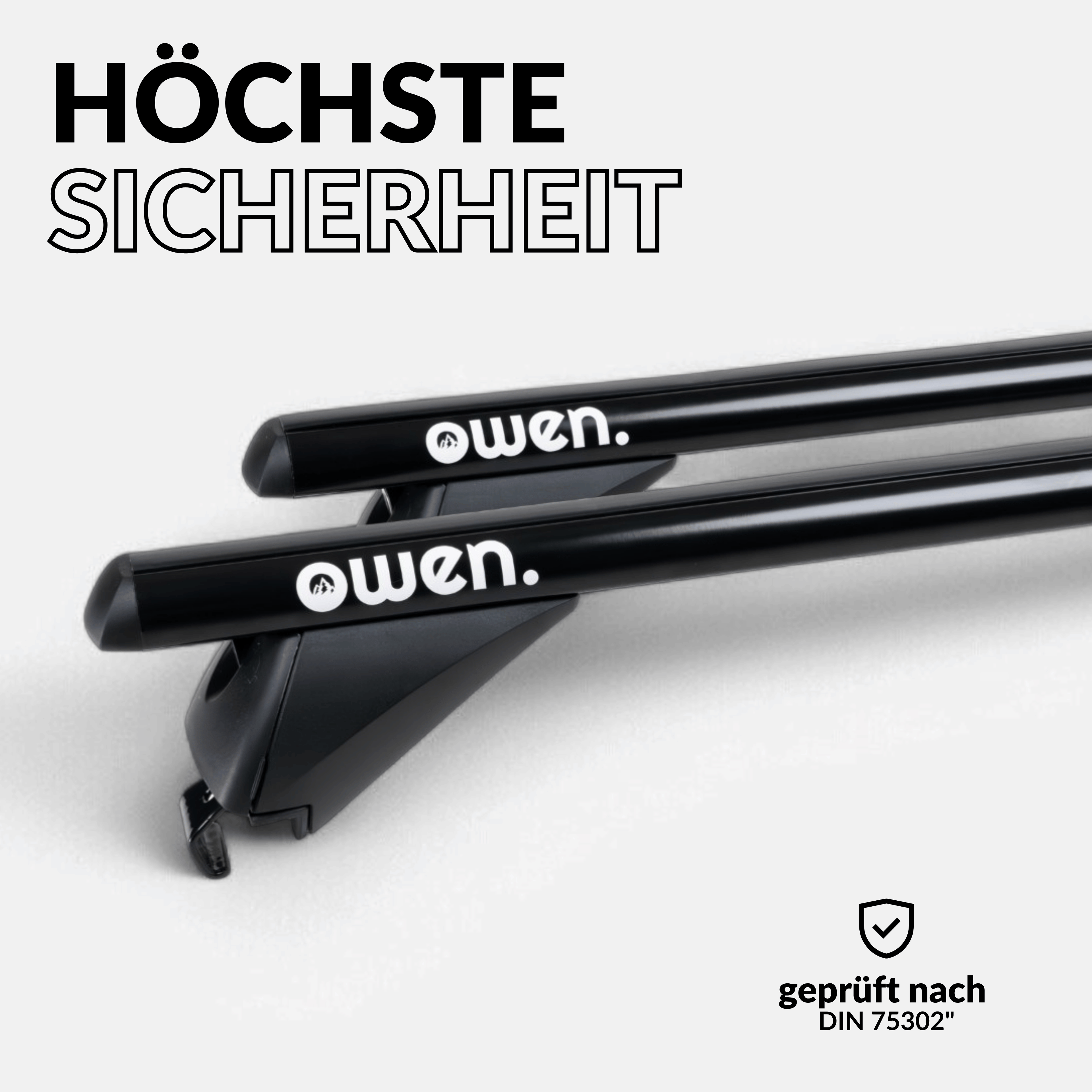 OWEN® Dachträger 3.0 für geschlossene Reling
