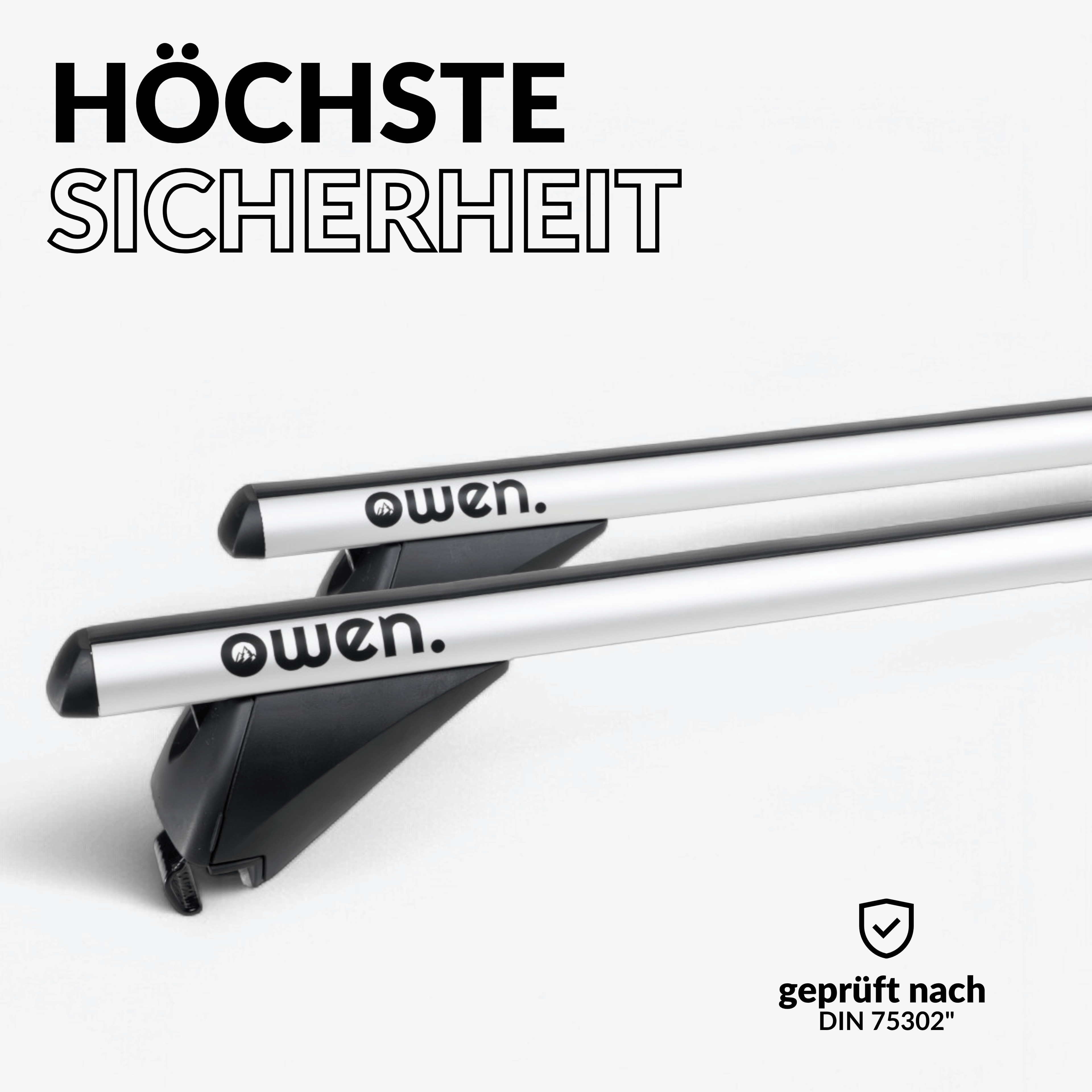 OWEN® Dachträger 3.0 für geschlossene Reling