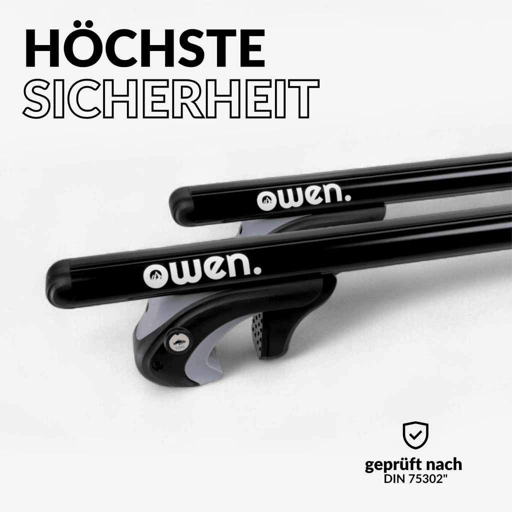OWEN® Dachträger 5.0 für offene Reling