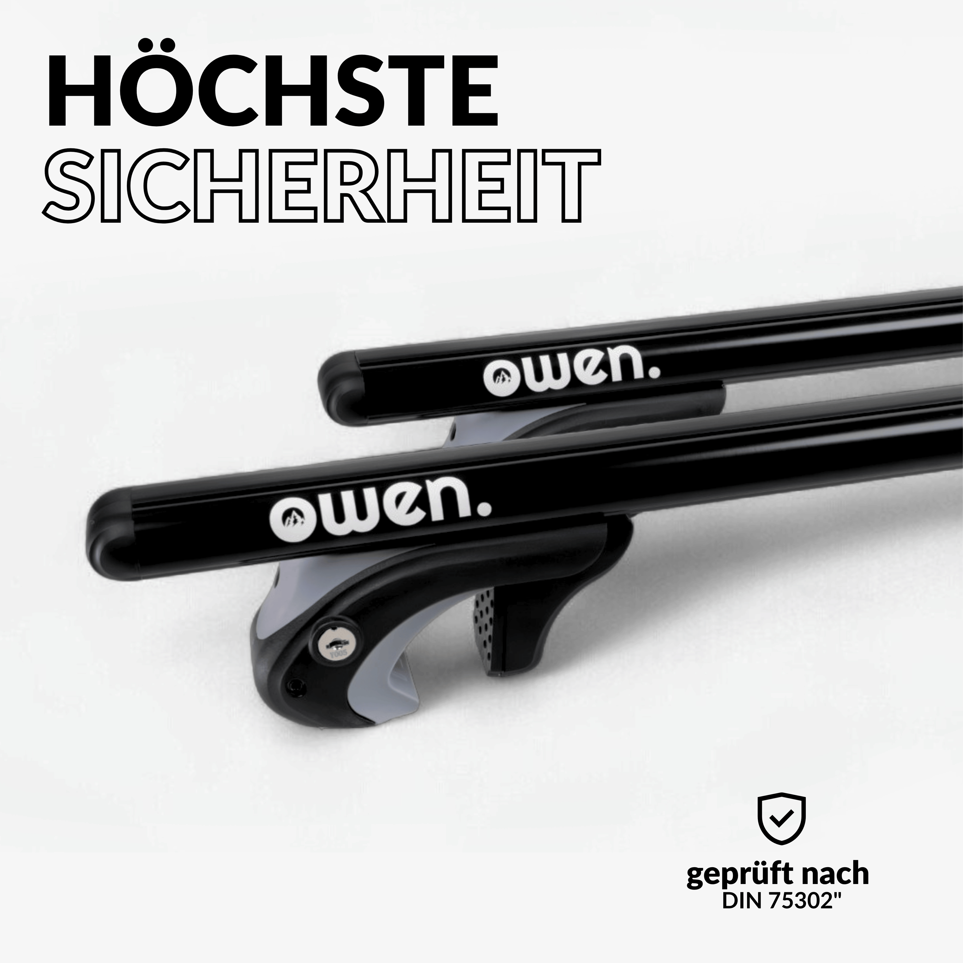 OWEN® Dachträger 5.0 für offene Reling