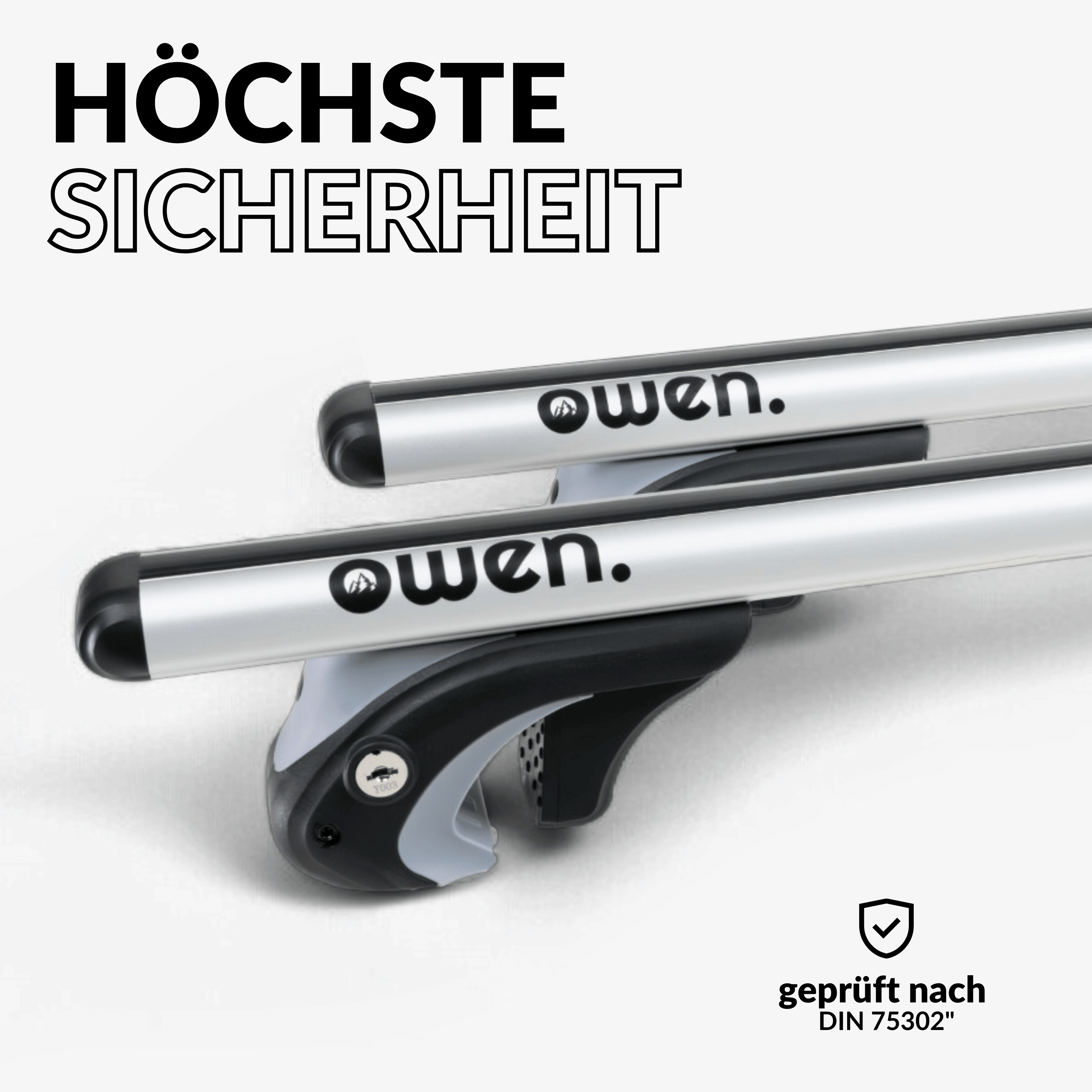 OWEN® Dachträger 5.0 für offene Reling