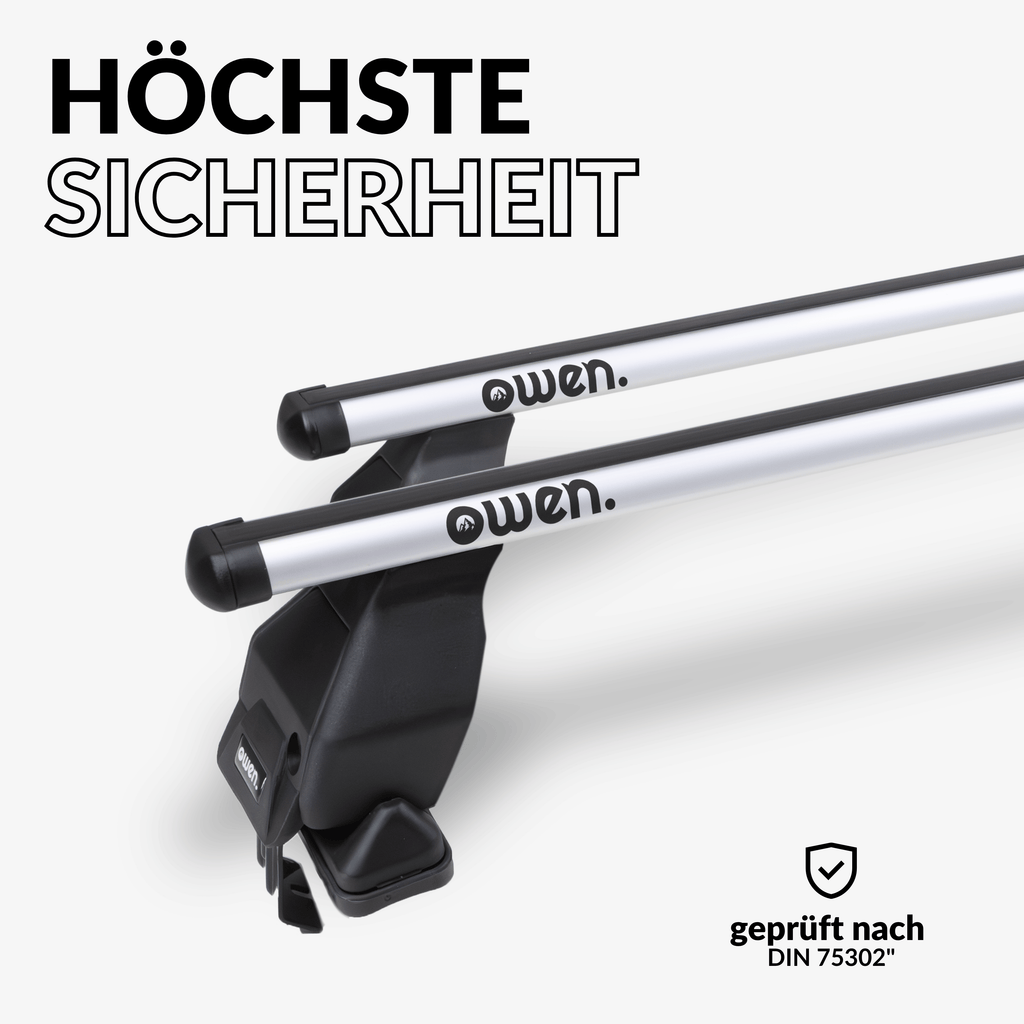 OWEN® Dachträger 6.0 für Dach ohne Reling