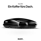 OWEN® ROWA Dachbox 320L – ein Koffer fürs Dach, Seitenansicht
