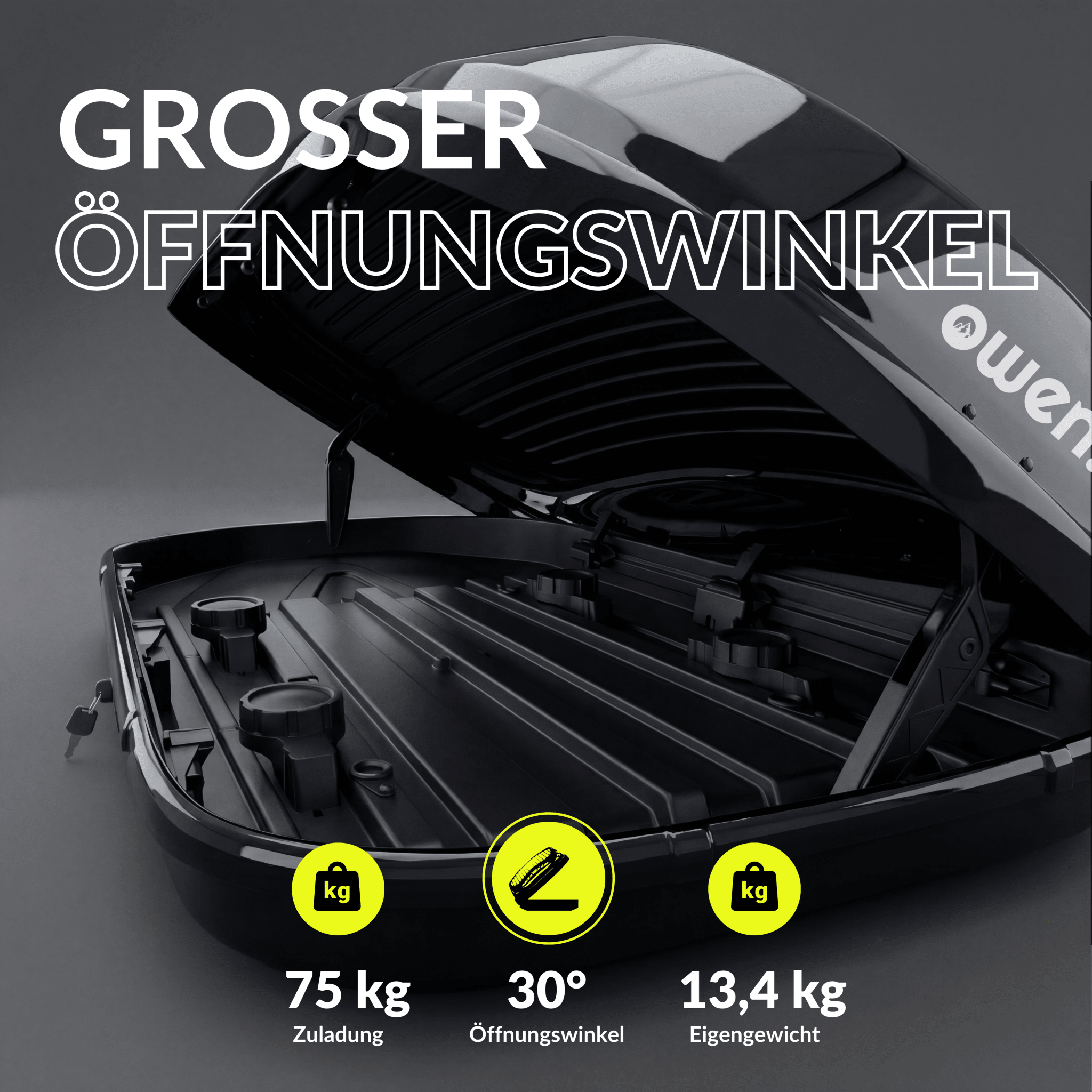 OWEN® ROWA Dachbox 400L - OWEN