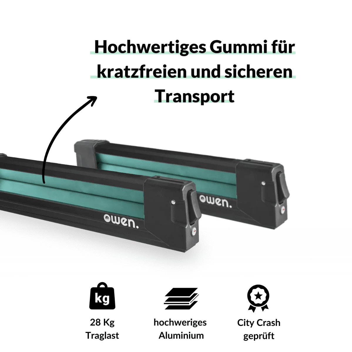 OWEN® Skiträger Advanced (Black Edition) - OWEN