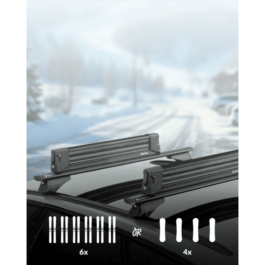 OWEN® Skiträger Premium (Black Edition) - OWEN