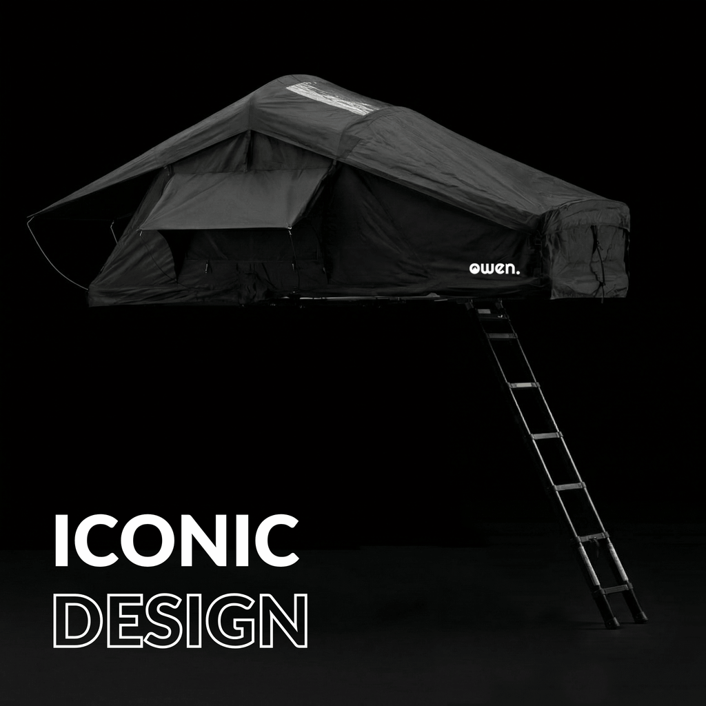 OWEN® two+ Dachzelt (Black Edition) - OWEN