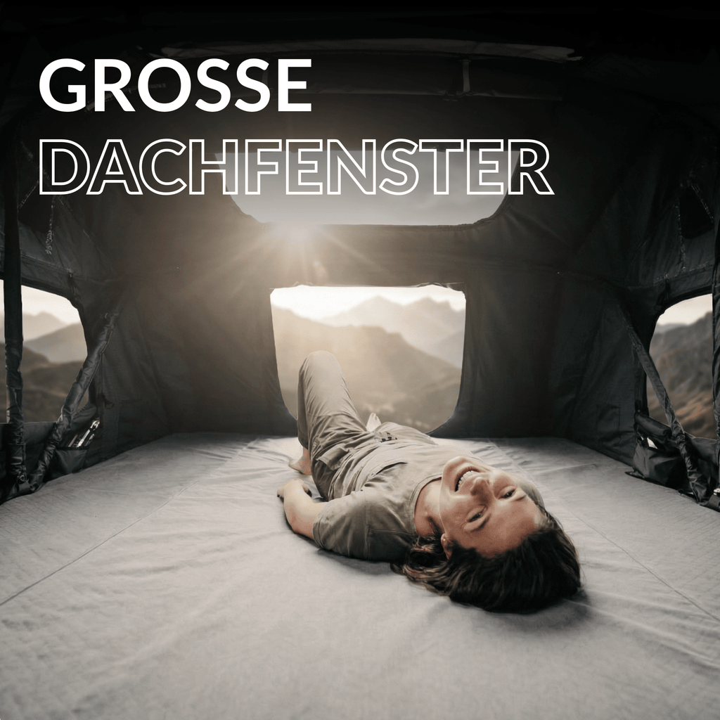 OWEN® two+ Dachzelt (Black Edition) - OWEN