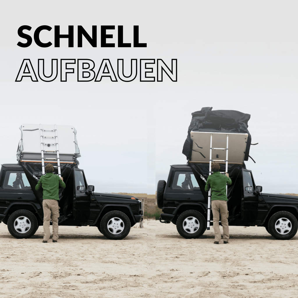 OWEN® two+ Dachzelt (Black Edition) - OWEN