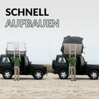 OWEN® two+ Dachzelt (Black Edition) - OWEN