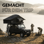 OWEN® two+ Dachzelt (Black Edition) - OWEN