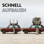 OWEN® two Dachzelt Olivgrün - OWEN
